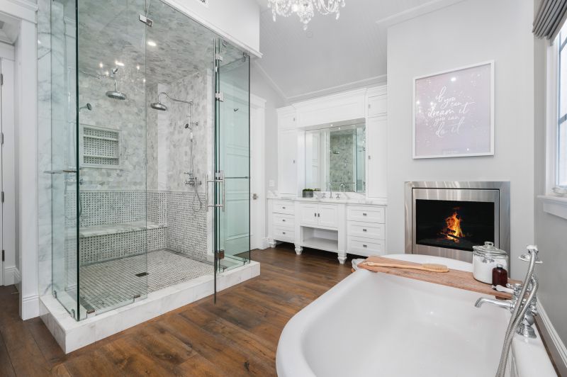Elegant Shower and Tub Combos